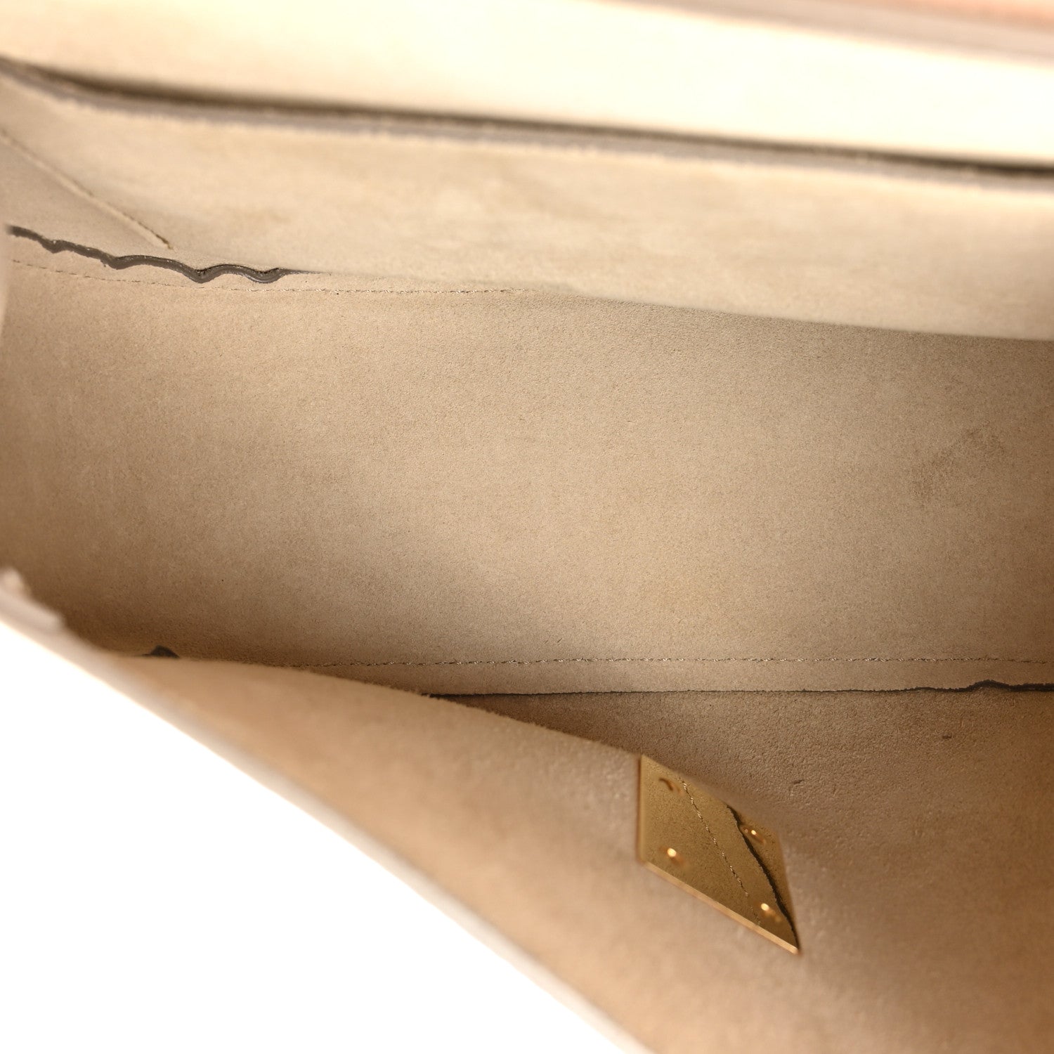 Chloe Grained Lambskin Mini Drew Shoulder Bag Abstract White 5 of 14