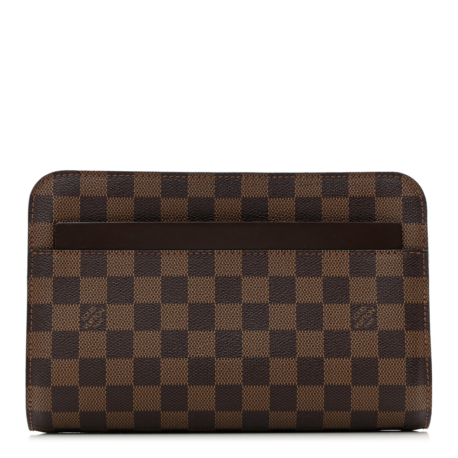 Louis Vuitton Damier Ebene Pochette Saint Louis Clutch 1 of 6