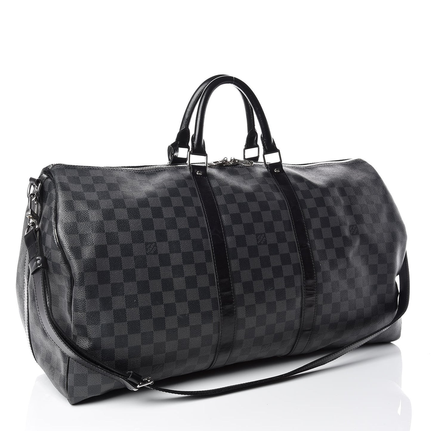Damier Graphite Keepall Bandouliere 55