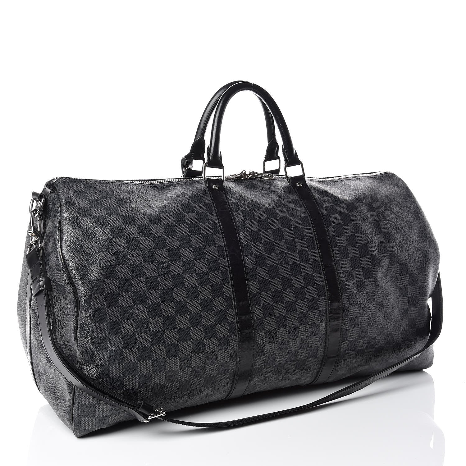 Louis Vuitton Damier Graphite Keepall Bandouliere 55 3 of 32