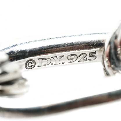 David Yurman Sterling Silver 18K Yellow Gold 13.5mm Large Madison Cable Link Bracelet 4 of 5