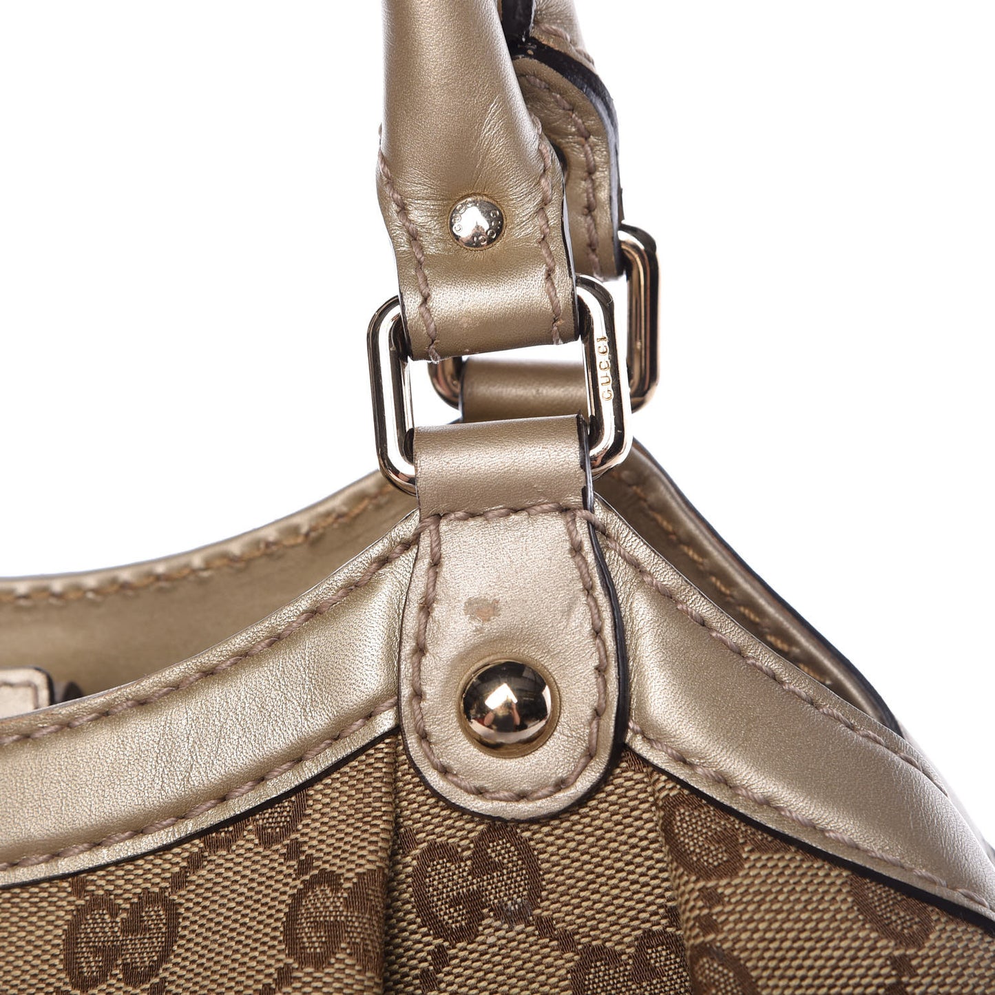 Monogram Medium Sukey Tote Champagne