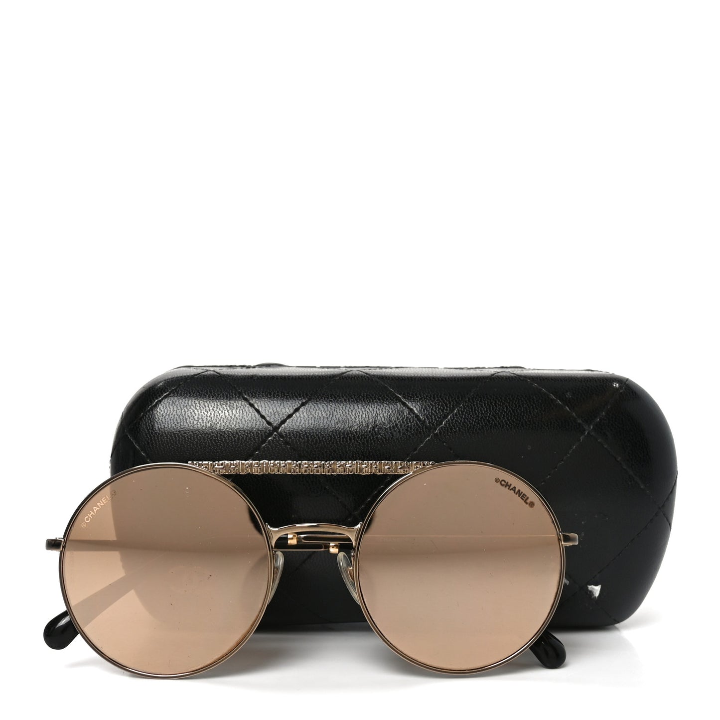 Metal Round 4232 Sunglasses Gold