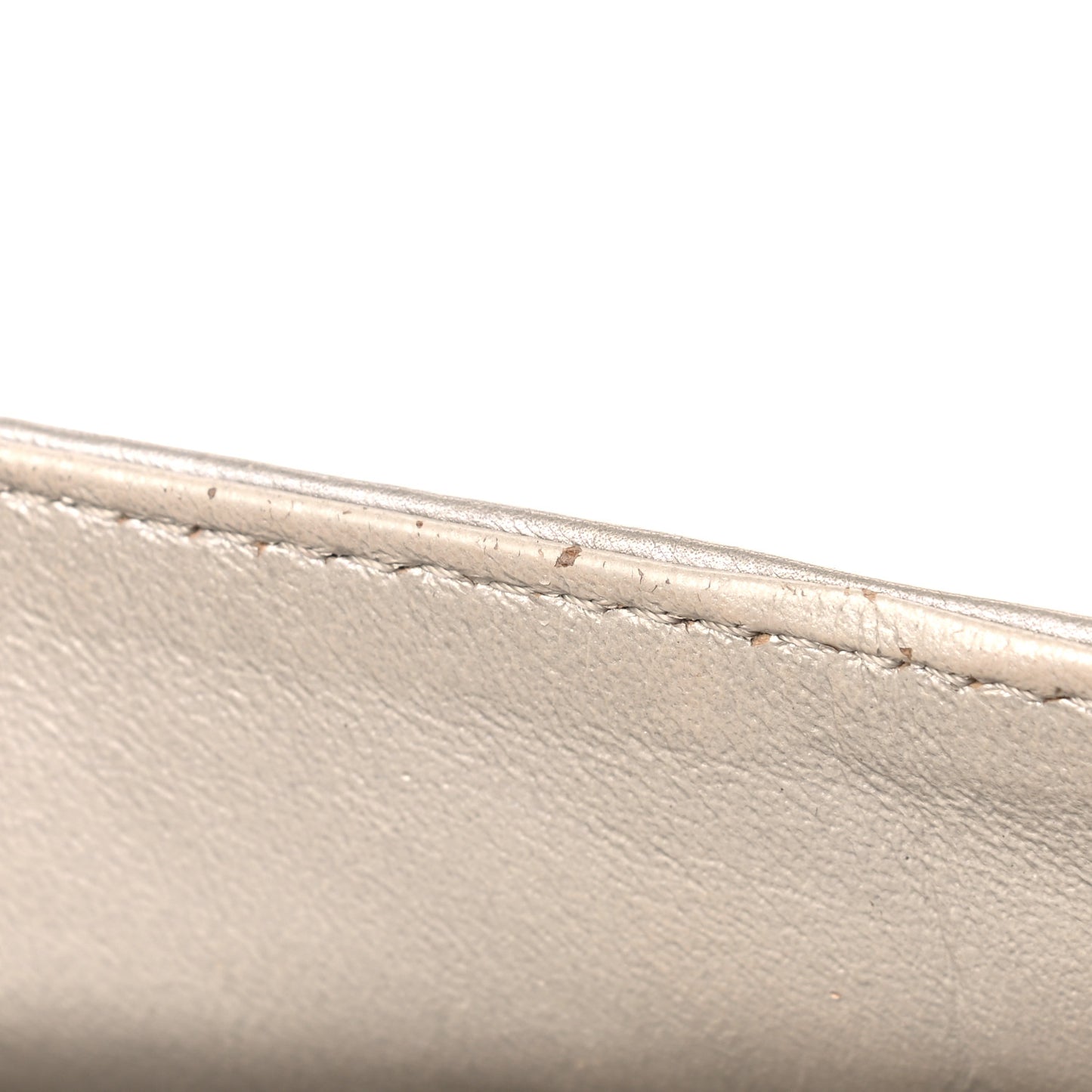 Metallic Aged Calfskin Quilted 2.55 Reissue 226 Flap Silver