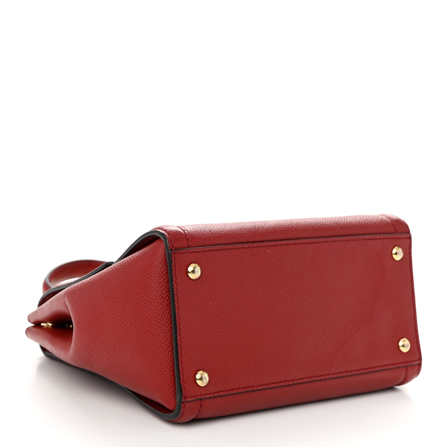 Salvatore Ferragamo Saffiano Carrie Shoulder Bag Wine 4 of 14