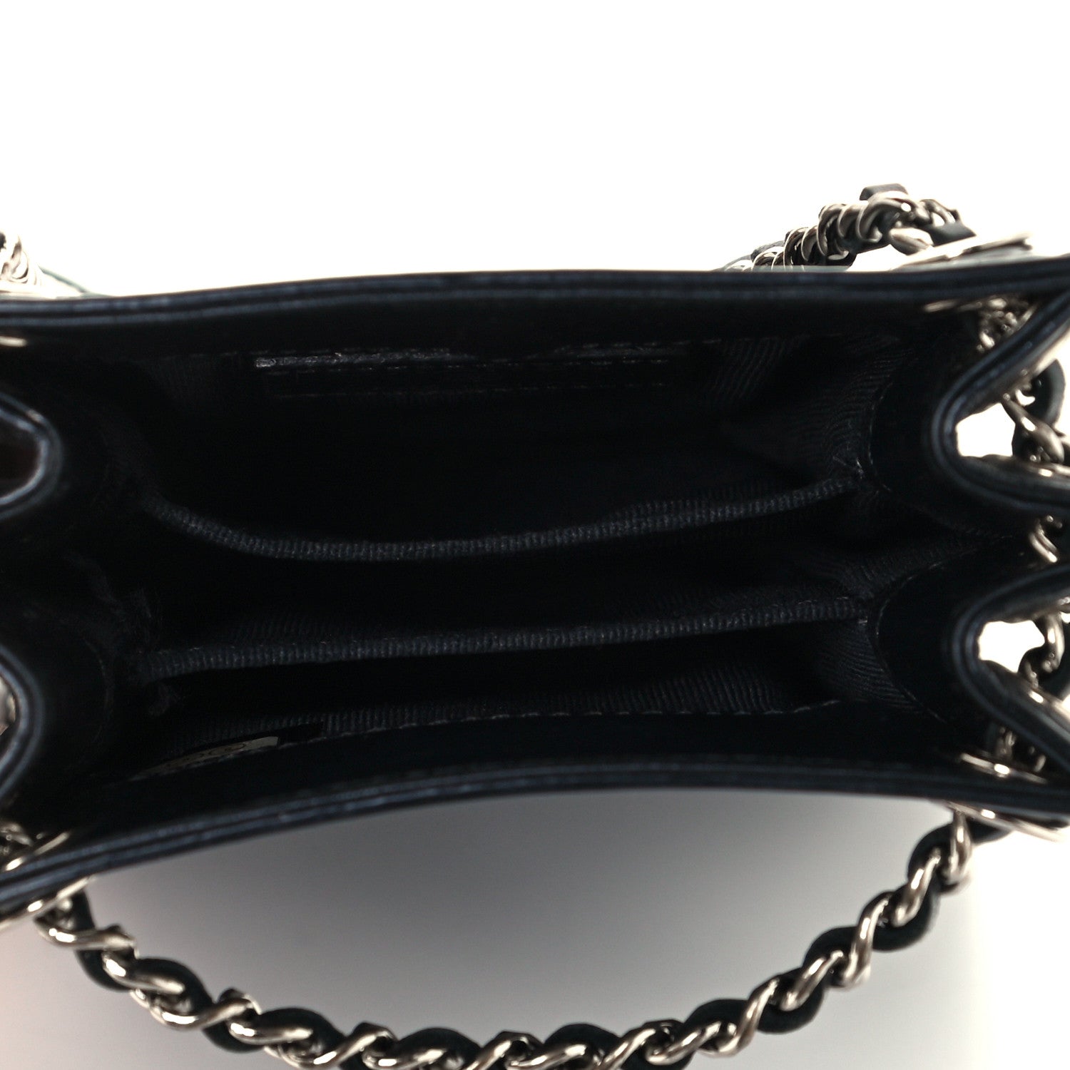Chanel Patent CC Phone Holder Crossbody Black 5 of 10