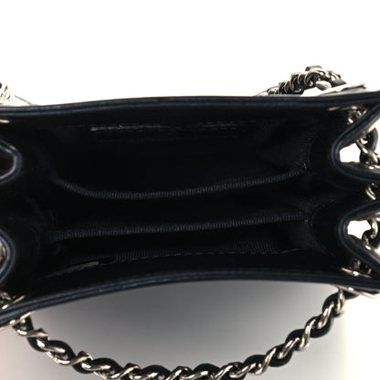 Chanel Patent CC Phone Holder Crossbody Black 5 of 10