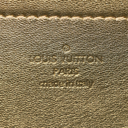 Louis Vuitton Metallic Lambskin Embossed Monogram Pochette Coussin Gold 7 of 13