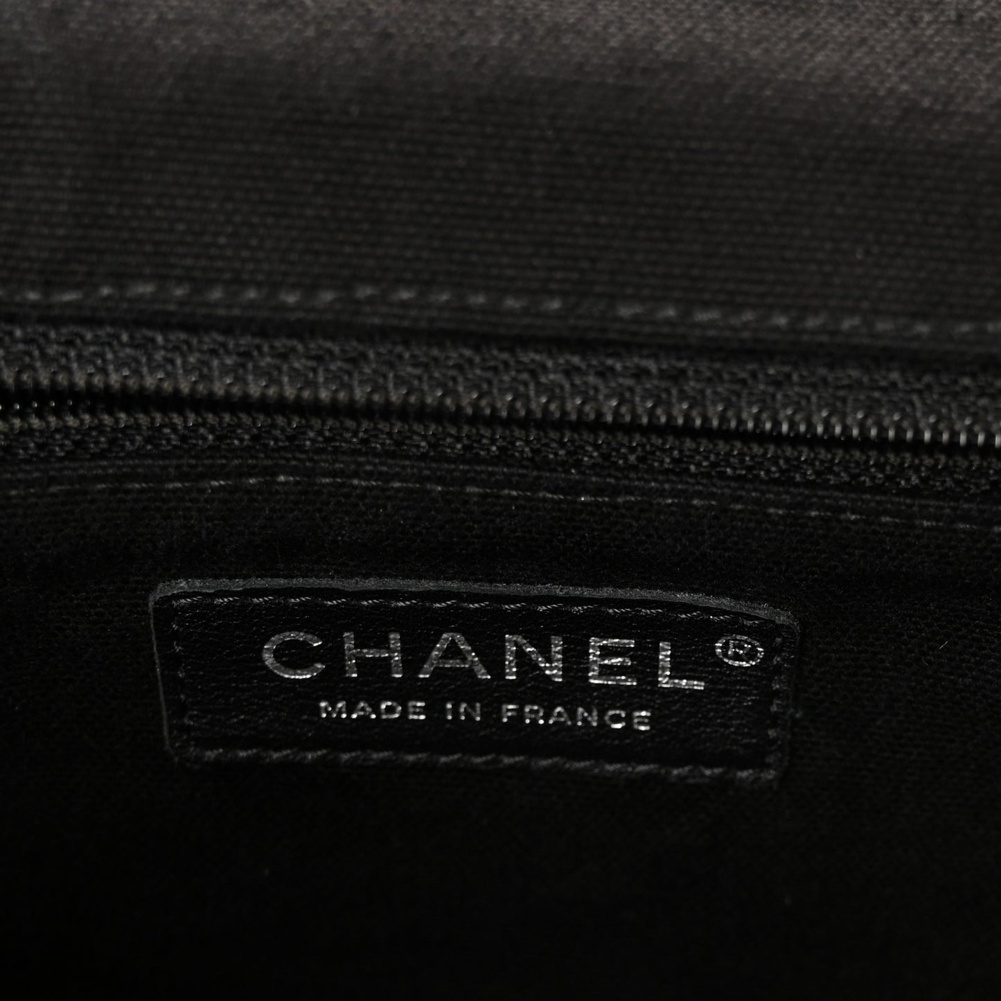 Patent Quilted Medium Single Flap Black