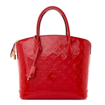 Louis Vuitton Vernis Lockit PM Cherry 1 of 13