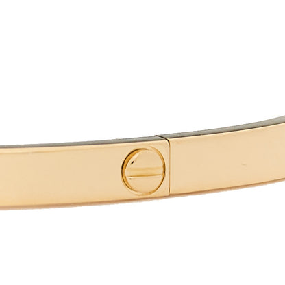 Cartier 18K Yellow Gold Small LOVE Bracelet 18 3 of 9