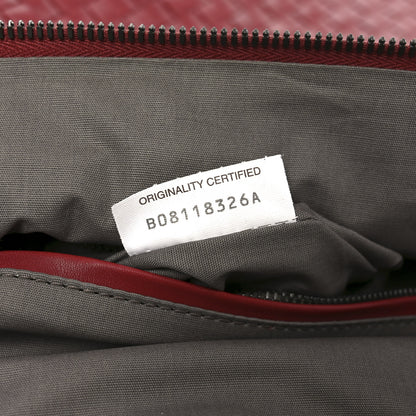 Bottega Veneta Nappa Intrecciato Medium Convertible Tote Burgundy 8 of 11