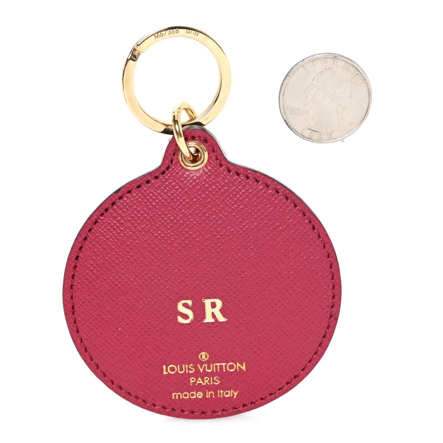 Monogram Illustre Multi V Bag Charm Key Ring