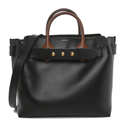 Burberry Soft Grain Calfskin Medium Belt Bag Black 1 of 9