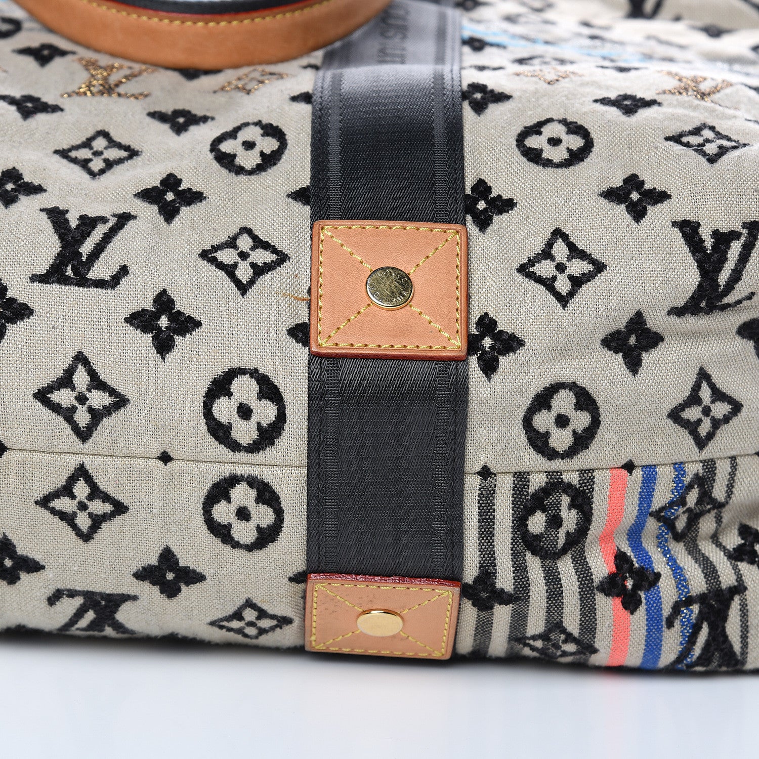 Louis Vuitton Monogram Cheche Tuareg Blue 10 of 16