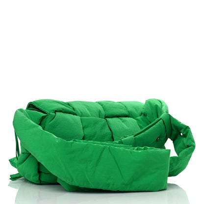 Bottega Veneta Nylon Intrecciato Padded Tech Cassette Bag Parakeet 4 of 12