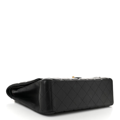Chanel Lambskin Quilted Maxi Double Flap Black 4 of 10