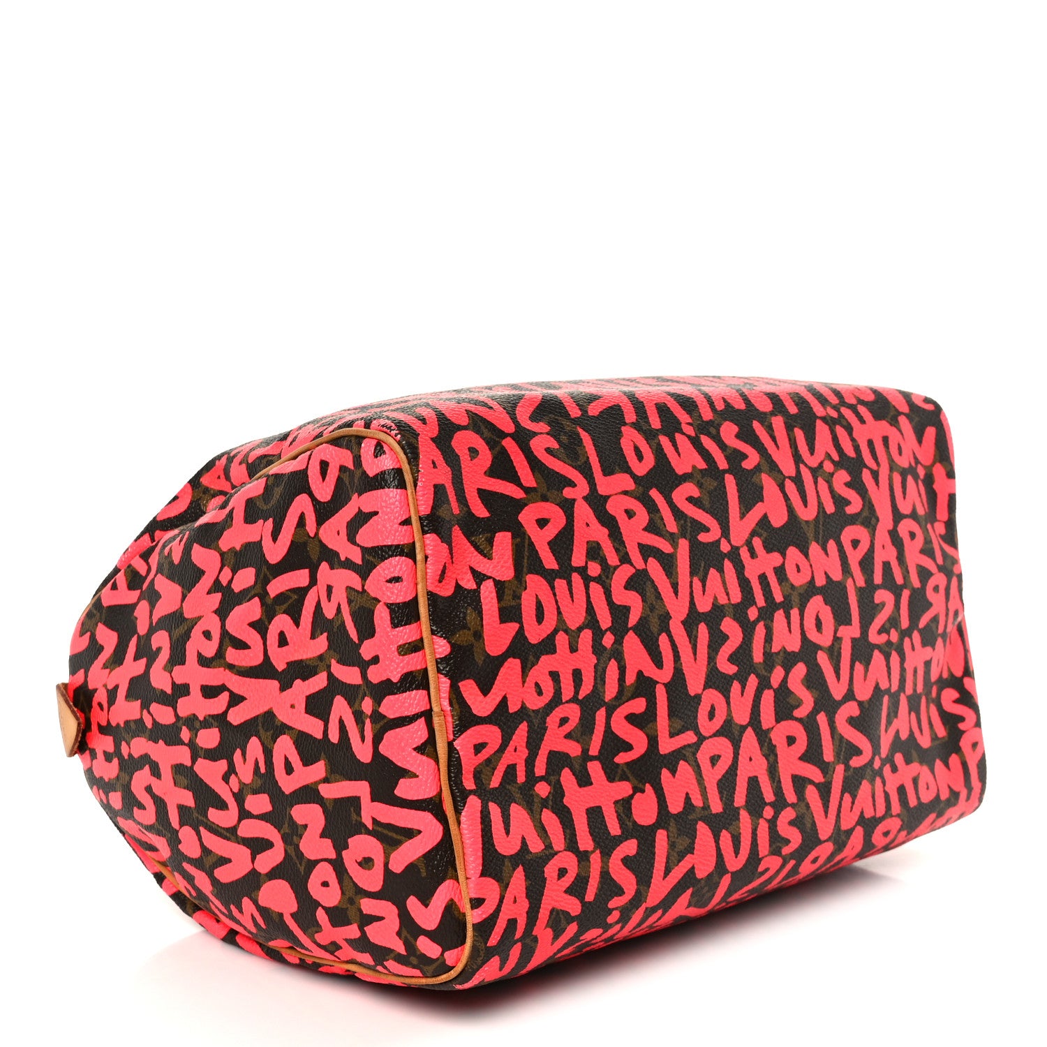 Louis Vuitton Monogram Graffiti Speedy 30 Fuchsia 4 of 11