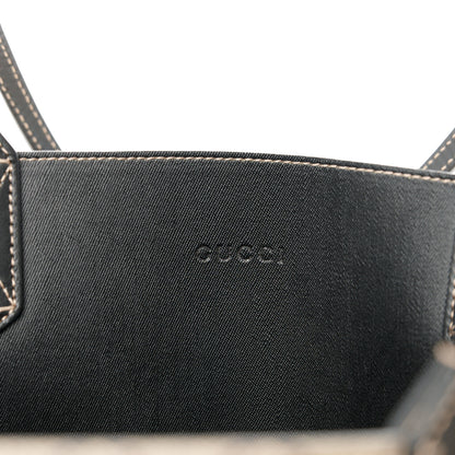 Gucci Calfskin GG Supreme Monogram Medium Reversible Tote Black 7 of 13