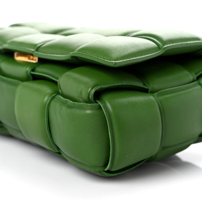 Bottega Veneta Nappa Maxi Intreccio Padded Cassette Crossbody Bag Racing Green 8 of 8