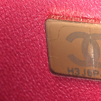 Chanel Mirror Calfskin Metallic Lambskin Quilted Hollywood Boulevard Mini Flap With Star Coin Purse Pink 8 of 11