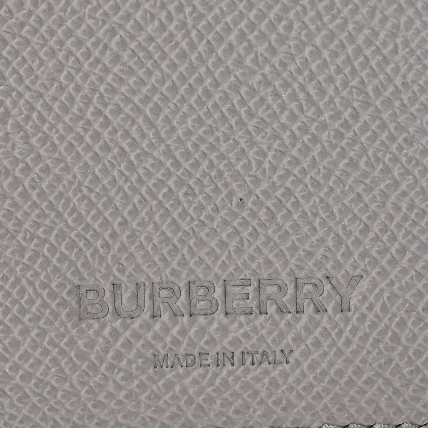 Grained Calfskin Cavendish Continental Wallet Grey