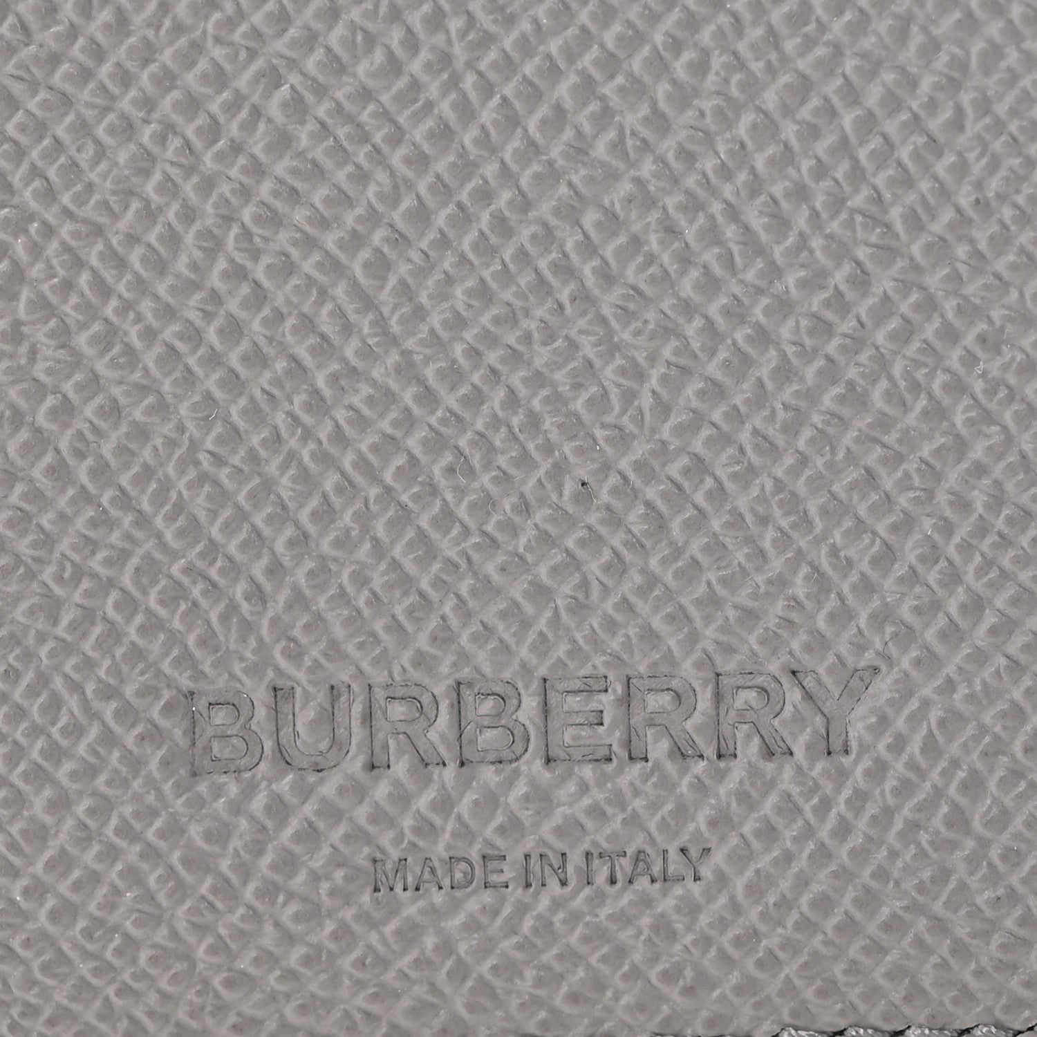 Burberry Grained Calfskin Cavendish Continental Wallet Grey 6 of 8