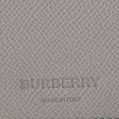 Burberry Grained Calfskin Cavendish Continental Wallet Grey 6 of 8