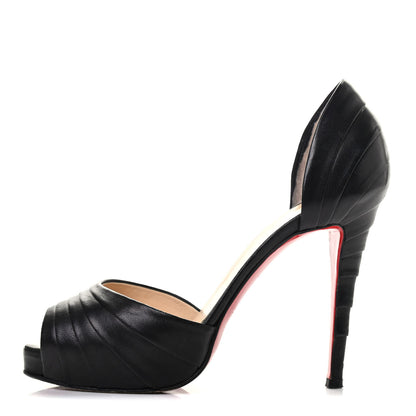 Christian Louboutin Nappa Armadillo 120 Pumps 38.5 Black 1 of 4