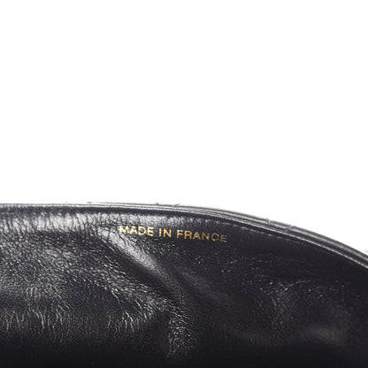Chanel Lambskin Quilted Medium Single Flap Black 9 of 12