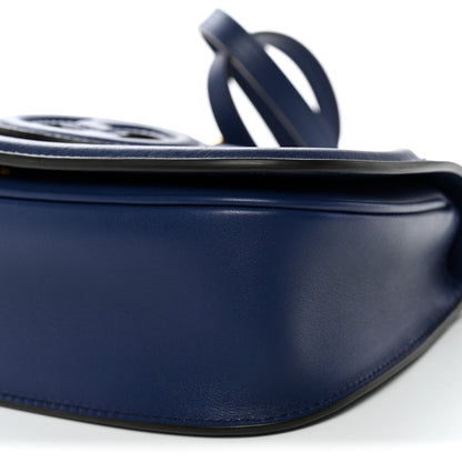 Gucci Roxy Calfskin Medium Blondie Top Handle Bag Blue Agata 10 of 11