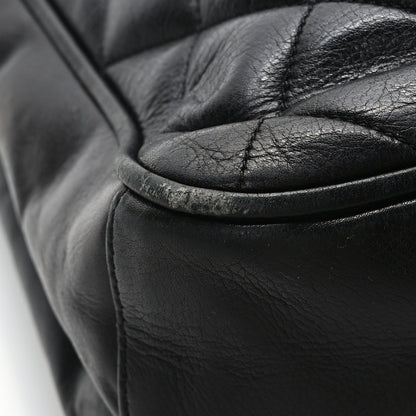 Chanel Lambskin Quilted Shoulder Bag Black 10 of 11