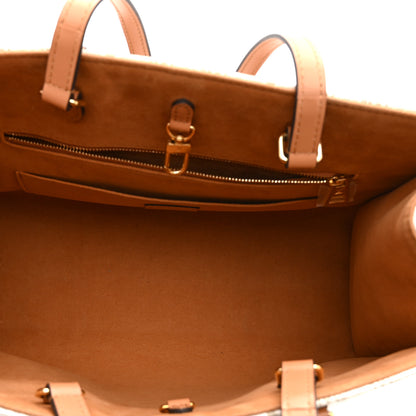 Louis Vuitton Jacquard Since 1854 Onthego MM Creme 5 of 9