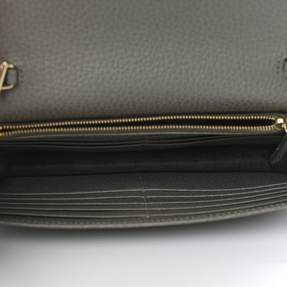 Gucci Dollar Calfskin Interlocking G Chain Wallet Loess 5 of 8