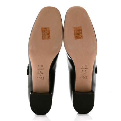 Christian Dior Brushed Calfskin Uniform 30mm Pumps 39 Black 5 of 8