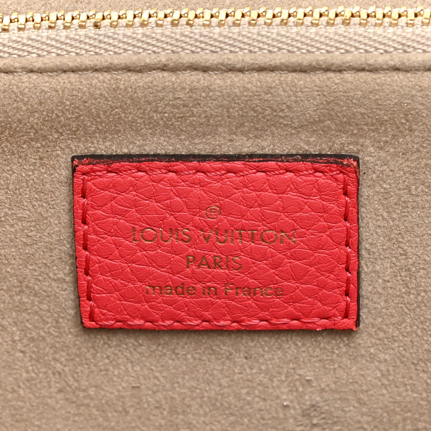 Louis Vuitton Taurillon Volta Coquelicot 7 of 18
