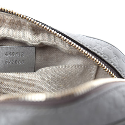 Gucci Microguccissima Mini Bree Messenger Bag Grey 9 of 13