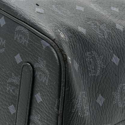 MCM Visetos Large Liz Reversible Shopper Tote Black 28 of 28