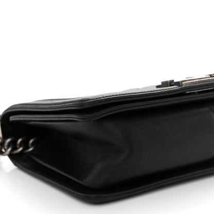 Chanel Lambskin Quilted Medium Boy Flap Black 9 of 10