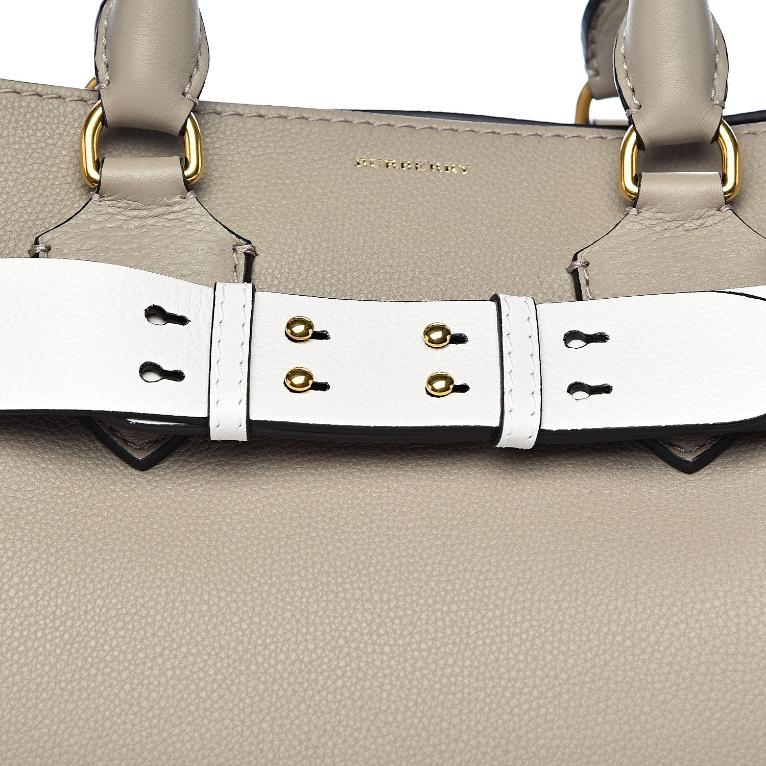 Burberry Soft Grain Calfskin Medium Belt Bag Mineral Grey 12 of 12