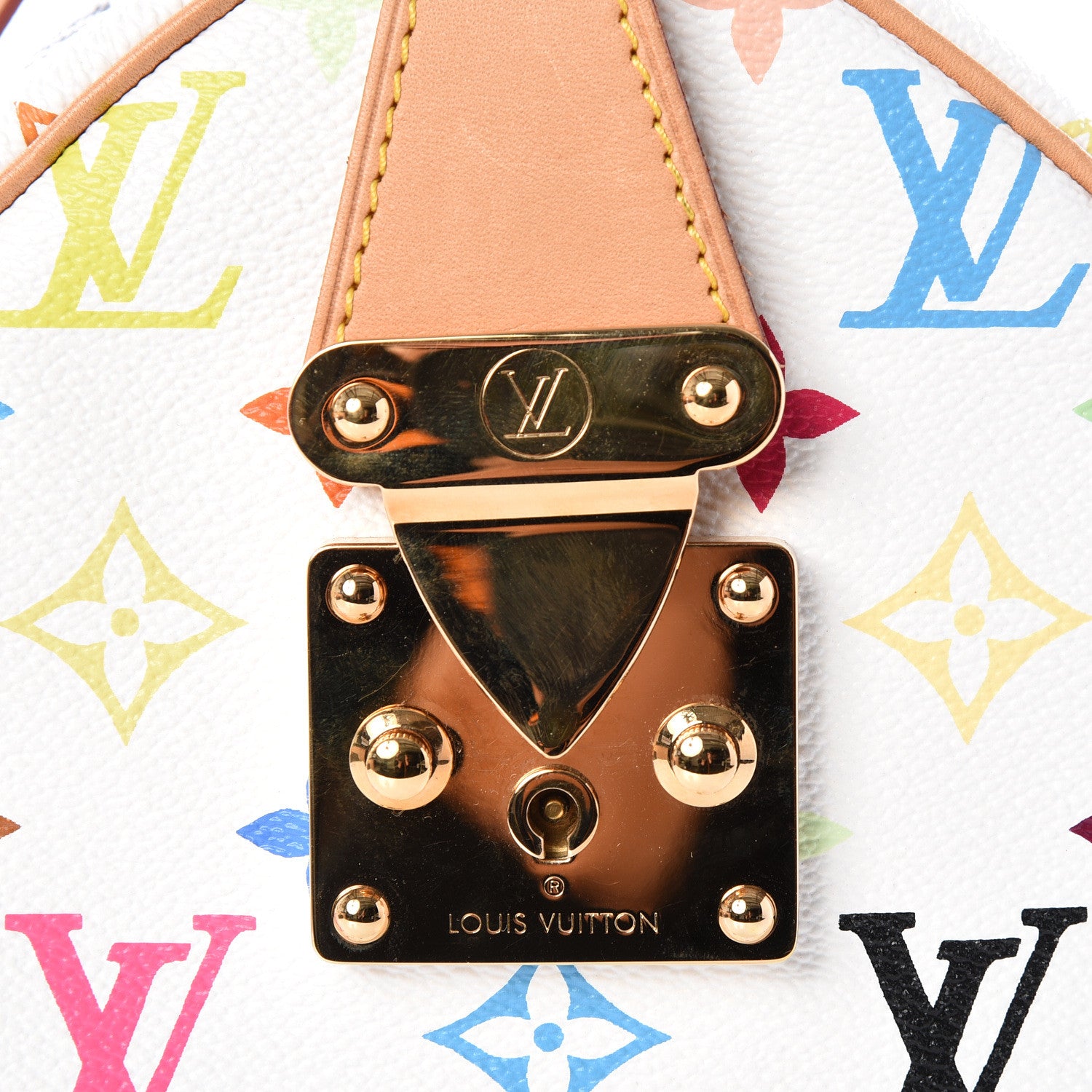 Louis Vuitton Monogram Multicolor Speedy 30 White 8 of 11