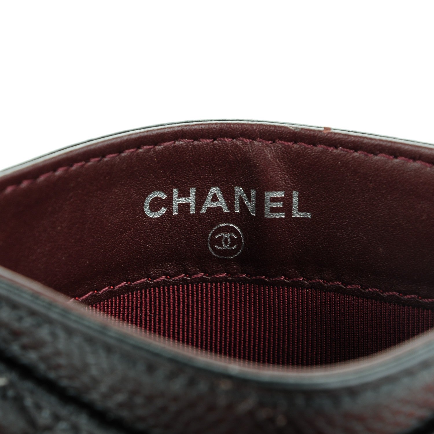 Chanel Caviar Quilted Card Holder Black 6 of 9