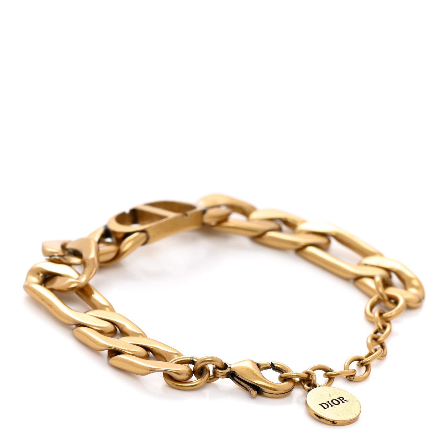 Metal Danseuse Etoile Chain Bracelet Gold