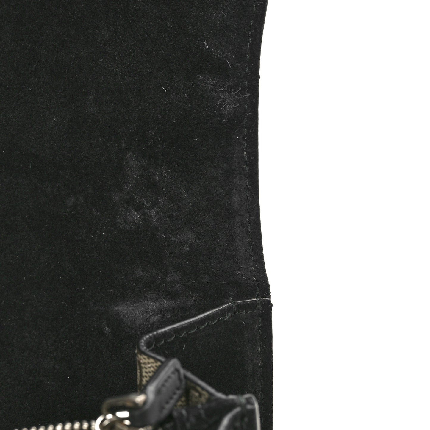 GG Supreme Monogram Medium Dionysus Shoulder Bag Black