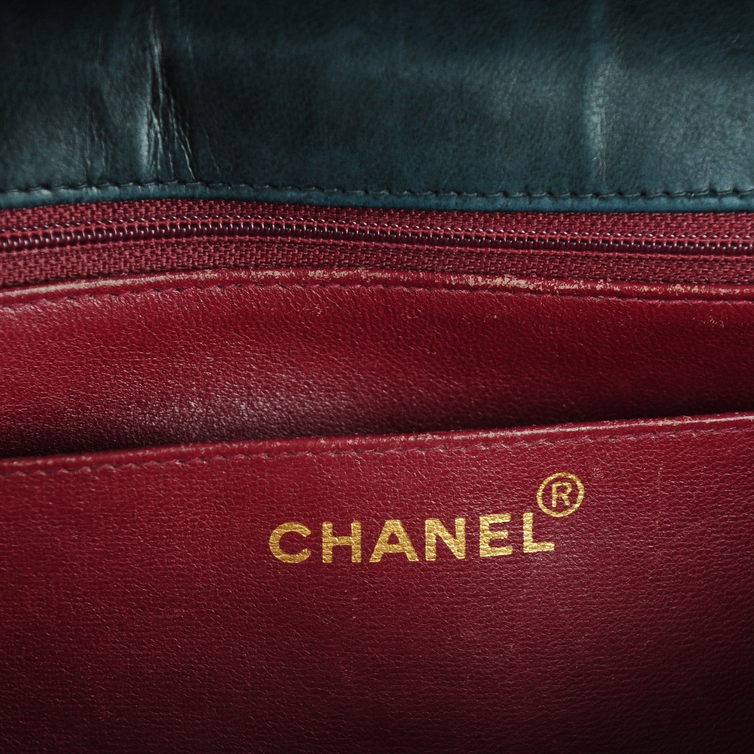 Chanel Lambskin Vertical Quilted Medium Single Flap Black 7 of 11