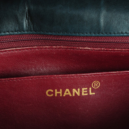 Chanel Lambskin Vertical Quilted Medium Single Flap Black 7 of 11
