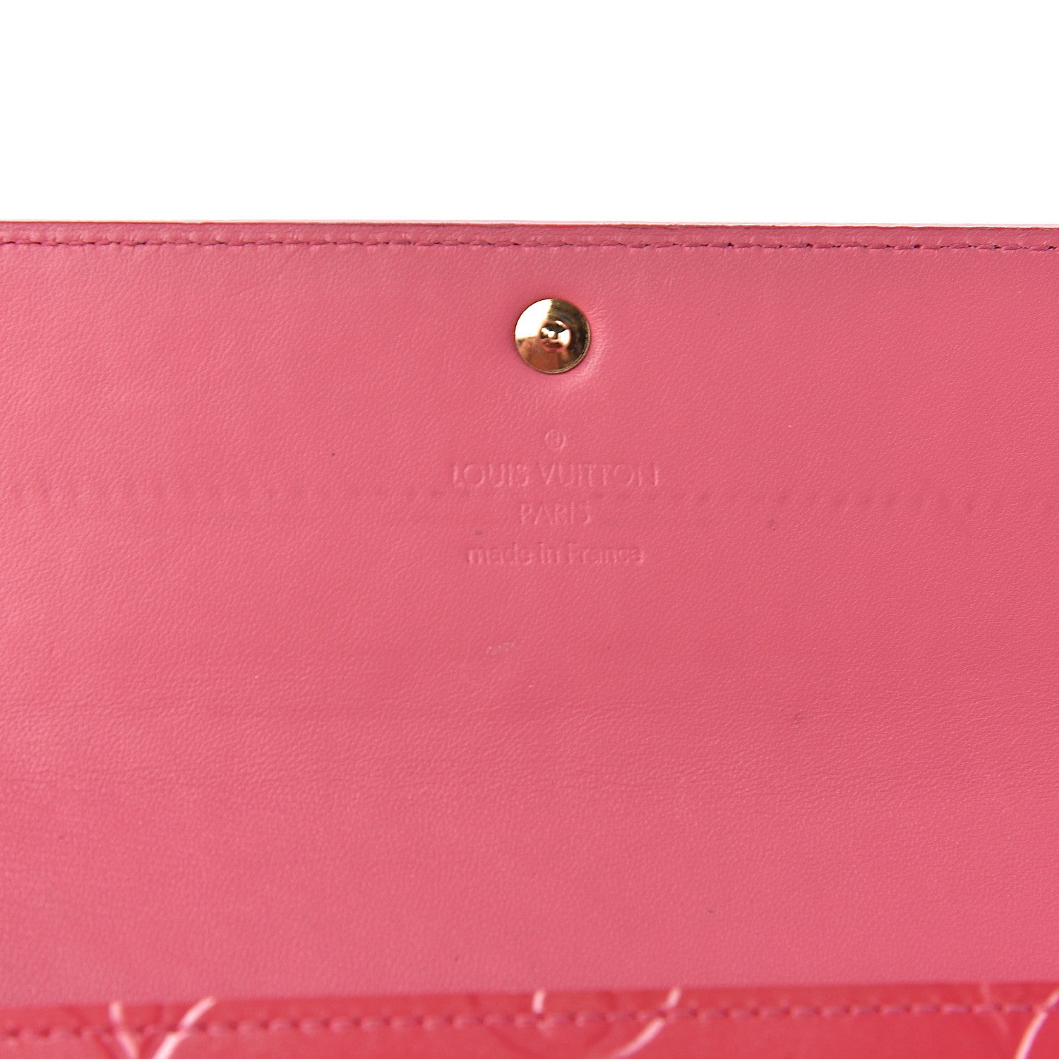 Louis Vuitton Vernis Sarah Wallet Framboise 6 of 11