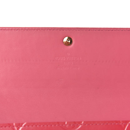 Louis Vuitton Vernis Sarah Wallet Framboise 6 of 11