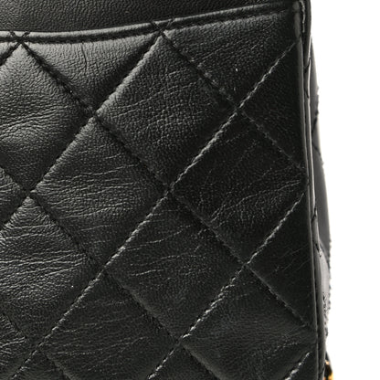 Chanel Lambskin Quilted Small Double Flap Black 22 of 28
