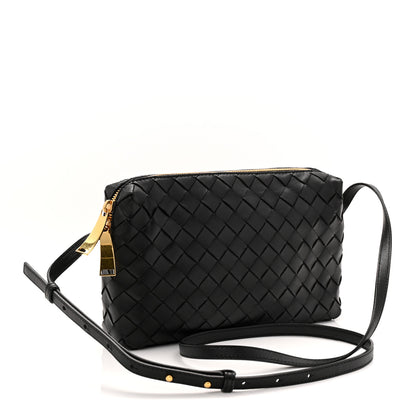 Bottega Veneta Nappa Intrecciato Crossbody Black 3 of 10